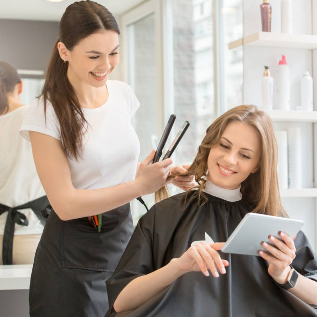 Friseur und Schönheit